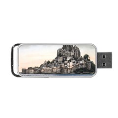 Le Mont St Michel 2 Portable Usb Flash (one Side) by trendistuff