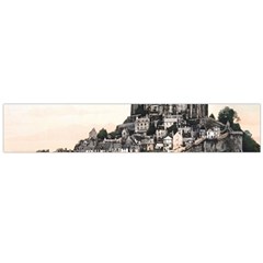 Le Mont St Michel 2 Flano Scarf (large)  by trendistuff