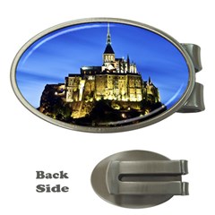 Le Mont St Michel 1 Money Clips (oval)  by trendistuff