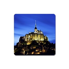 Le Mont St Michel 1 Square Magnet by trendistuff