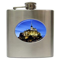 Le Mont St Michel 1 Hip Flask (6 Oz) by trendistuff