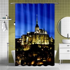 Le Mont St Michel 1 Shower Curtain 48  X 72  (small) 