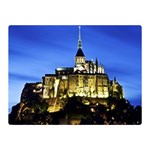 LE MONT ST MICHEL 1 Double Sided Flano Blanket (Mini)  35 x27  Blanket Front