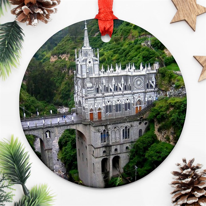 LAS LAJAS SANCTUARY 2 Ornament (Round) 