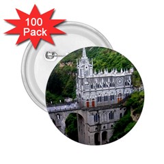 Las Lajas Sanctuary 2 2 25  Buttons (100 Pack)  by trendistuff