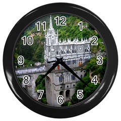 Las Lajas Sanctuary 2 Wall Clocks (black) by trendistuff