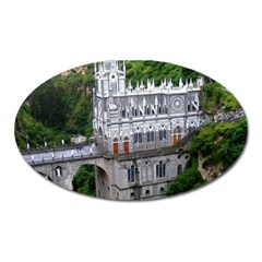 Las Lajas Sanctuary 2 Oval Magnet by trendistuff