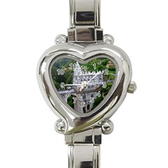 Las Lajas Sanctuary 2 Heart Italian Charm Watch by trendistuff