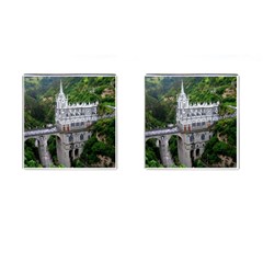 Las Lajas Sanctuary 2 Cufflinks (square) by trendistuff