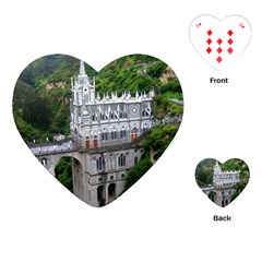 Las Lajas Sanctuary 2 Playing Cards (heart)  by trendistuff