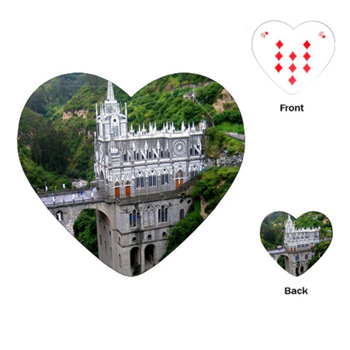 LAS LAJAS SANCTUARY 2 Playing Cards (Heart) 