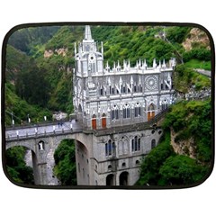 Las Lajas Sanctuary 2 Fleece Blanket (mini) by trendistuff