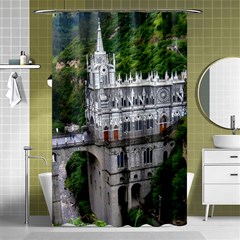 Las Lajas Sanctuary 2 Shower Curtain 48  X 72  (small) 