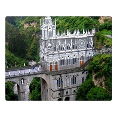 Las Lajas Sanctuary 2 Double Sided Flano Blanket (large)  by trendistuff