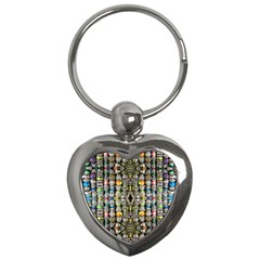 Kaleidoscope Jewelry  Mood Beads Key Chains (heart)  by BadBettyz