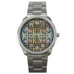 Kaleidoscope Jewelry  Mood Beads Sport Metal Watches Front