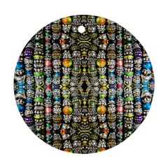 Kaleidoscope Jewelry  Mood Beads Round Ornament (Two Sides) 