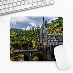 Las Lajas Sanctuary 1 Large Mousepads by trendistuff