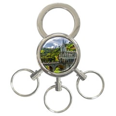 Las Lajas Sanctuary 1 3-ring Key Chains by trendistuff