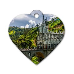 Las Lajas Sanctuary 1 Dog Tag Heart (one Side) by trendistuff