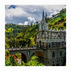 Las Lajas Sanctuary 1 Medium Glasses Cloth (2-side) by trendistuff