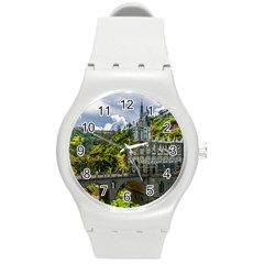 Las Lajas Sanctuary 1 Round Plastic Sport Watch (m) by trendistuff