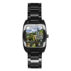 Las Lajas Sanctuary 1 Stainless Steel Barrel Watch by trendistuff