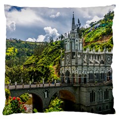 Las Lajas Sanctuary 1 Large Flano Cushion Cases (one Side) 