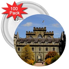 Inveraray Castle 3  Buttons (100 Pack)  by trendistuff