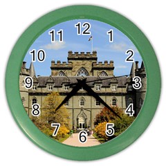 Inveraray Castle Color Wall Clocks by trendistuff