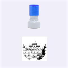 Inveraray Castle Rubber Round Stamps (small) by trendistuff