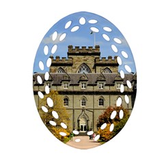 Inveraray Castle Ornament (oval Filigree)  by trendistuff