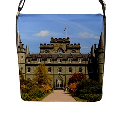 Inveraray Castle Flap Messenger Bag (l)  by trendistuff