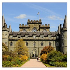 Inveraray Castle Large Satin Scarf (square) by trendistuff