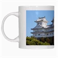 Himeji Castle White Mugs by trendistuff