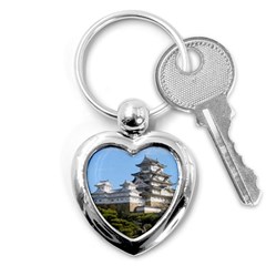 Himeji Castle Key Chains (heart)  by trendistuff