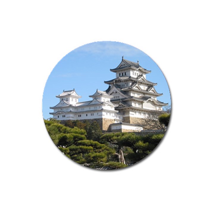 HIMEJI CASTLE Magnet 3  (Round)