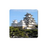 HIMEJI CASTLE Square Magnet Front