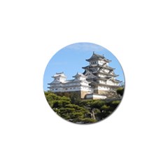 Himeji Castle Golf Ball Marker (4 Pack) by trendistuff