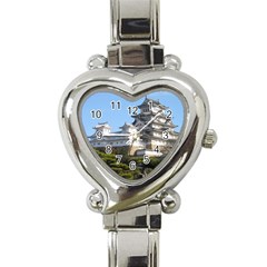 Himeji Castle Heart Italian Charm Watch by trendistuff