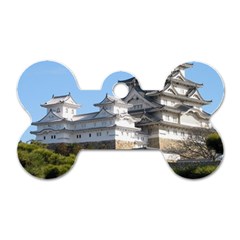 Himeji Castle Dog Tag Bone (one Side) by trendistuff