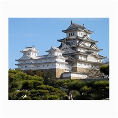 Himeji Castle Small Glasses Cloth (2-side) by trendistuff