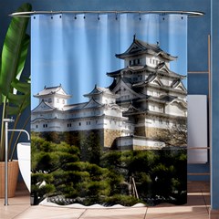 Himeji Castle Shower Curtain 60  X 72  (medium)  by trendistuff