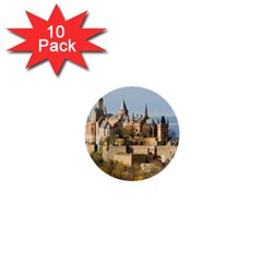 Hilltop Castle 1  Mini Buttons (10 Pack)  by trendistuff