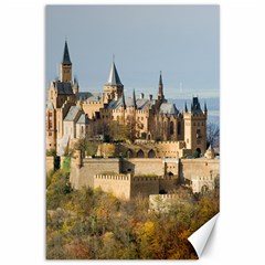 Hilltop Castle Canvas 12  X 18   by trendistuff