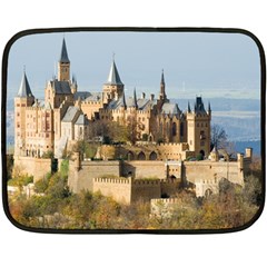 Hilltop Castle Fleece Blanket (mini) by trendistuff