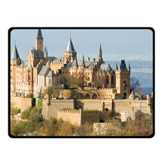 Hilltop Castle Fleece Blanket (small) by trendistuff