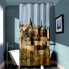 Hilltop Castle Shower Curtain 36  X 72  (stall) 