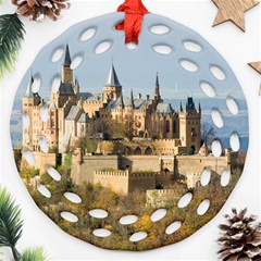 Hilltop Castle Ornament (round Filigree) 