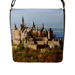 Hilltop Castle Flap Messenger Bag (l)  by trendistuff